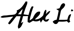 Alex Li Signature